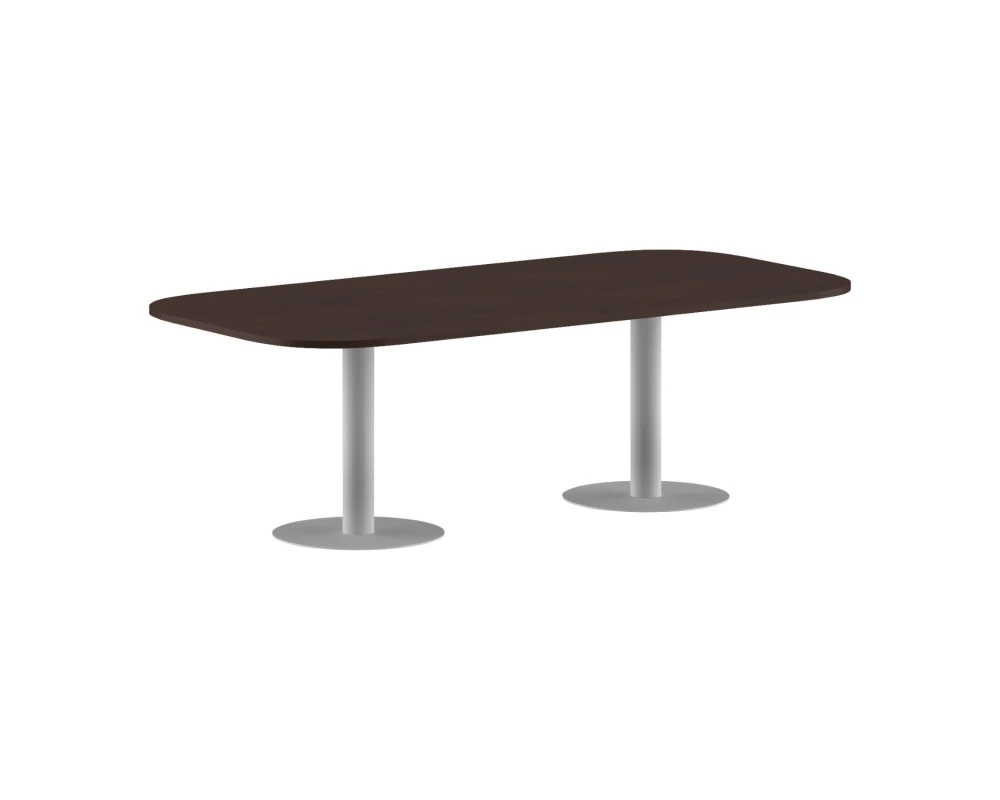 Конференц-стол на 6-8 человек овальный 2400х1200х750 Imago