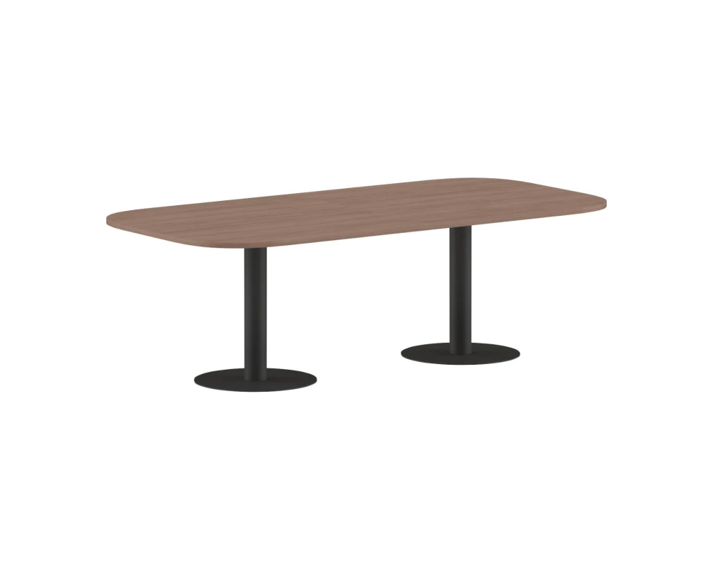 Конференц-стол на 6-8 человек овальный 2400х1200х750 Imago