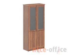 Шкаф с 2 стеклянными дверьми 922х466х2023 Раут / Raut images