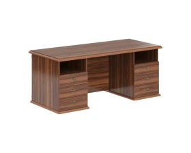 Стол руководителя с 2 тумбами 1800х800х750 Раут / Raut images