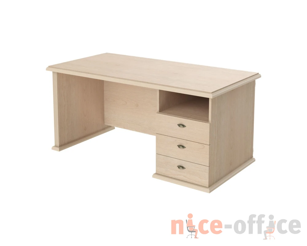 Стол руководителя с 3 ящиками 1600х800х750 Раут / Raut