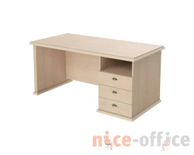 Стол руководителя с 3 ящиками 1600х800х750 Раут / Raut images