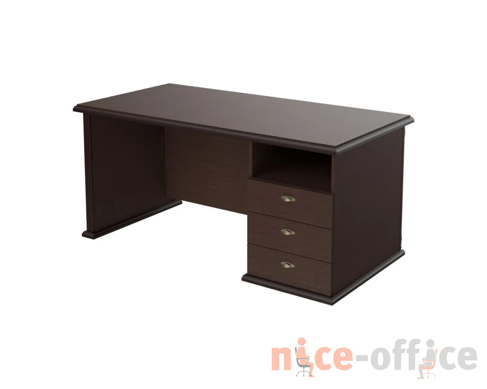 Стол руководителя с 3 ящиками 1600х800х750 Раут / Raut