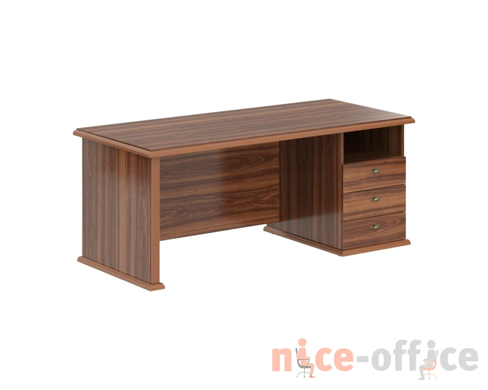 Стол руководителя с 3 ящиками 1800х800х750 Раут / Raut