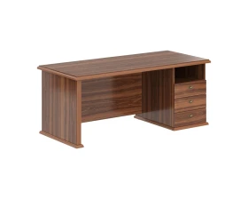Стол руководителя с 3 ящиками 1800х800х750 Раут / Raut images