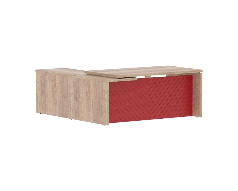 Стол руководителя 1800х2000х750/696 Torr Lux