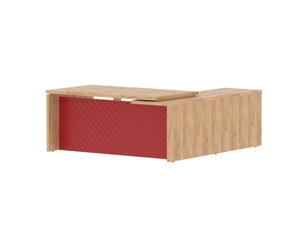 Стол руководителя 1800х2000х750/696 Torr Lux