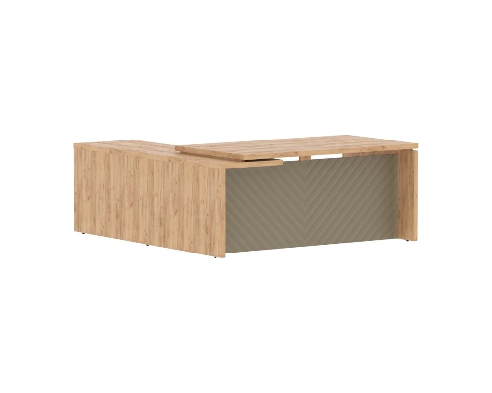 Стол руководителя 1800х2000х750/696 Torr Lux