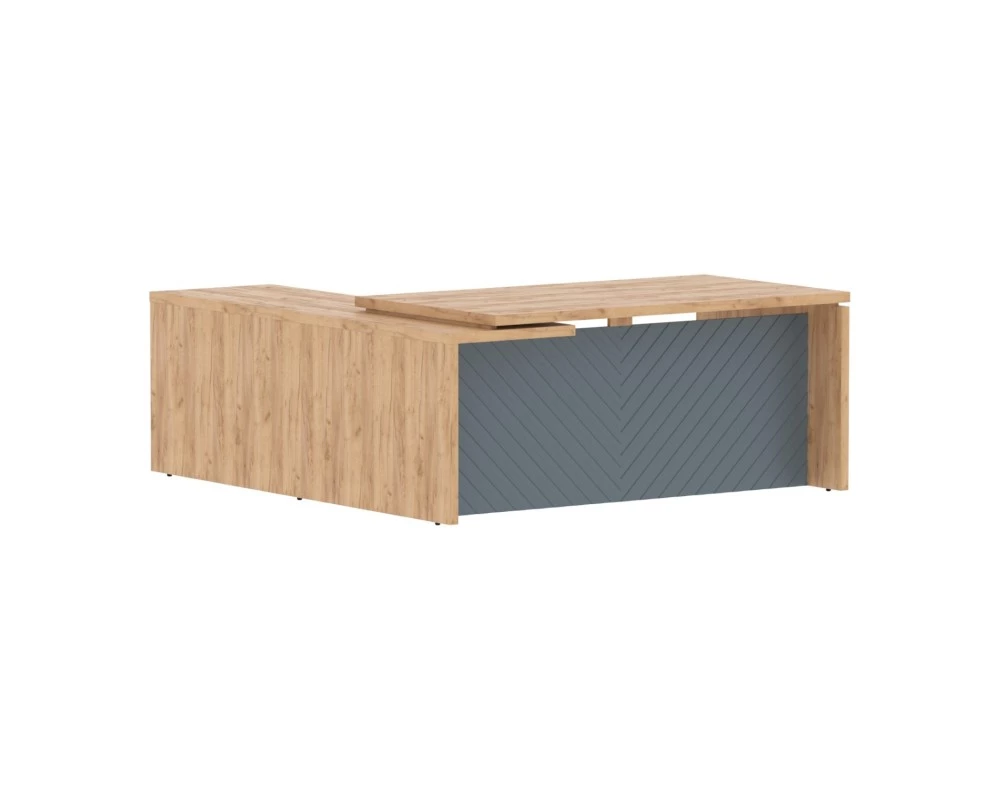 Стол руководителя 1800х2000х750/696 Torr Lux