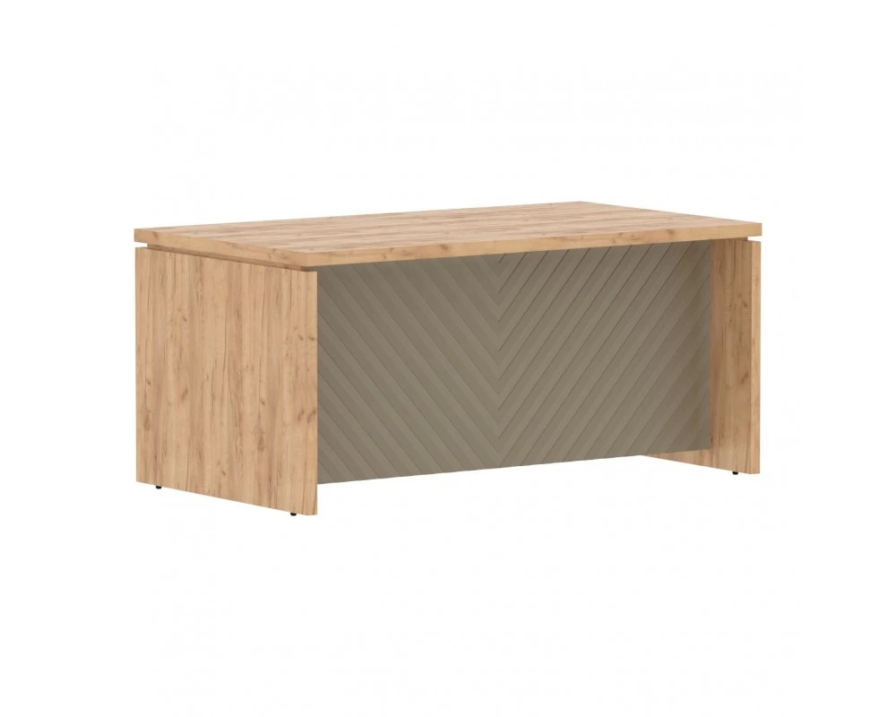 Стол руководителя c большой фронтальной панелью 1600х900х750 Torr Lux