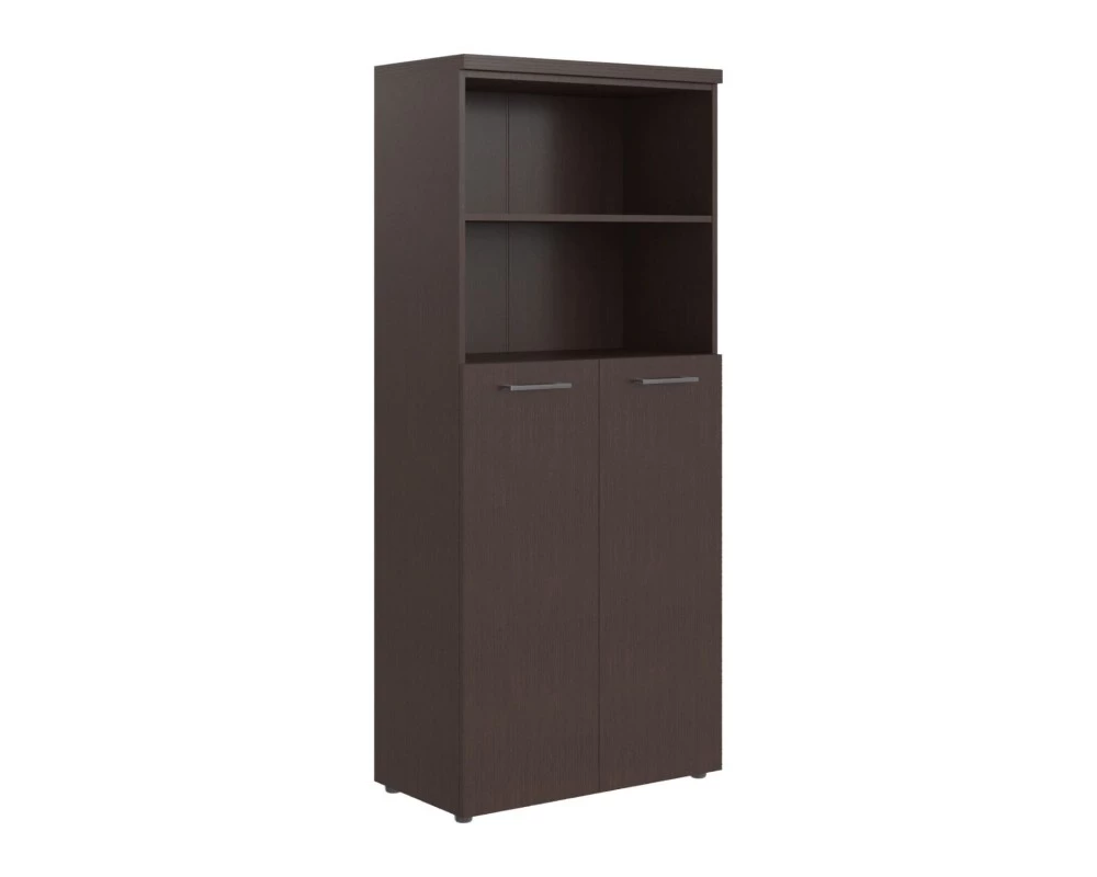 Шкаф с глухими средними дверьми полкой и топом TP