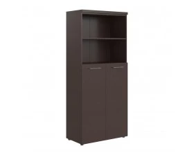 Шкаф с глухими средними дверьми полкой и топом TP images