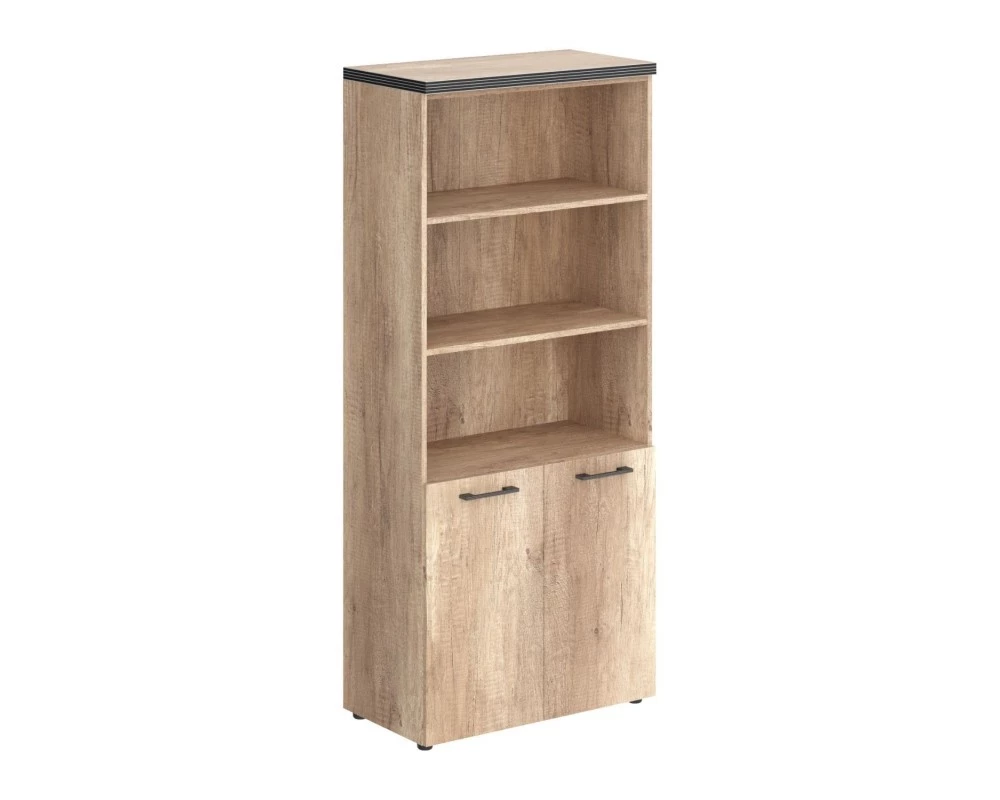 Шкаф с 1 комплектом глухих малых дверей и топом TP