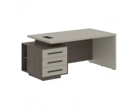 Стол руководителя с тумбой, левый 1800х900х750 Velion images