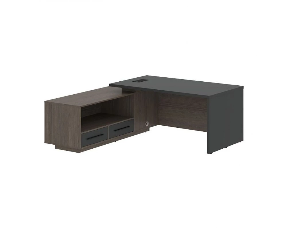 Стол руководителя с тумбой, левый 1900х1900х750 Velion