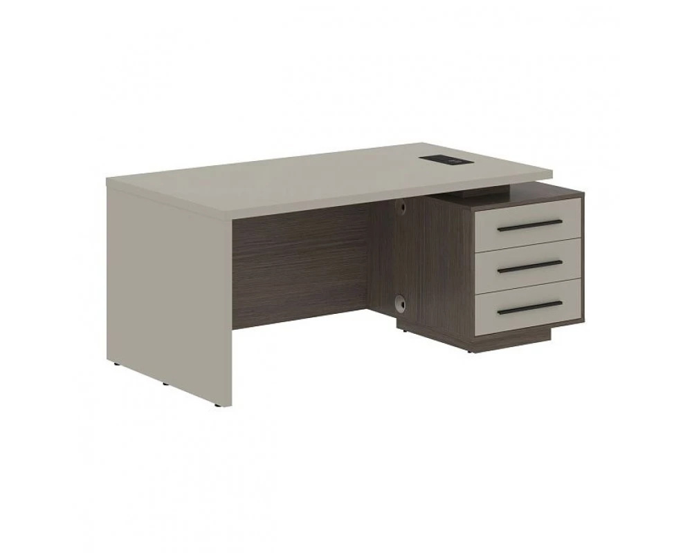 Стол руководителя с тумбой, правый 1800х900х750 Velion