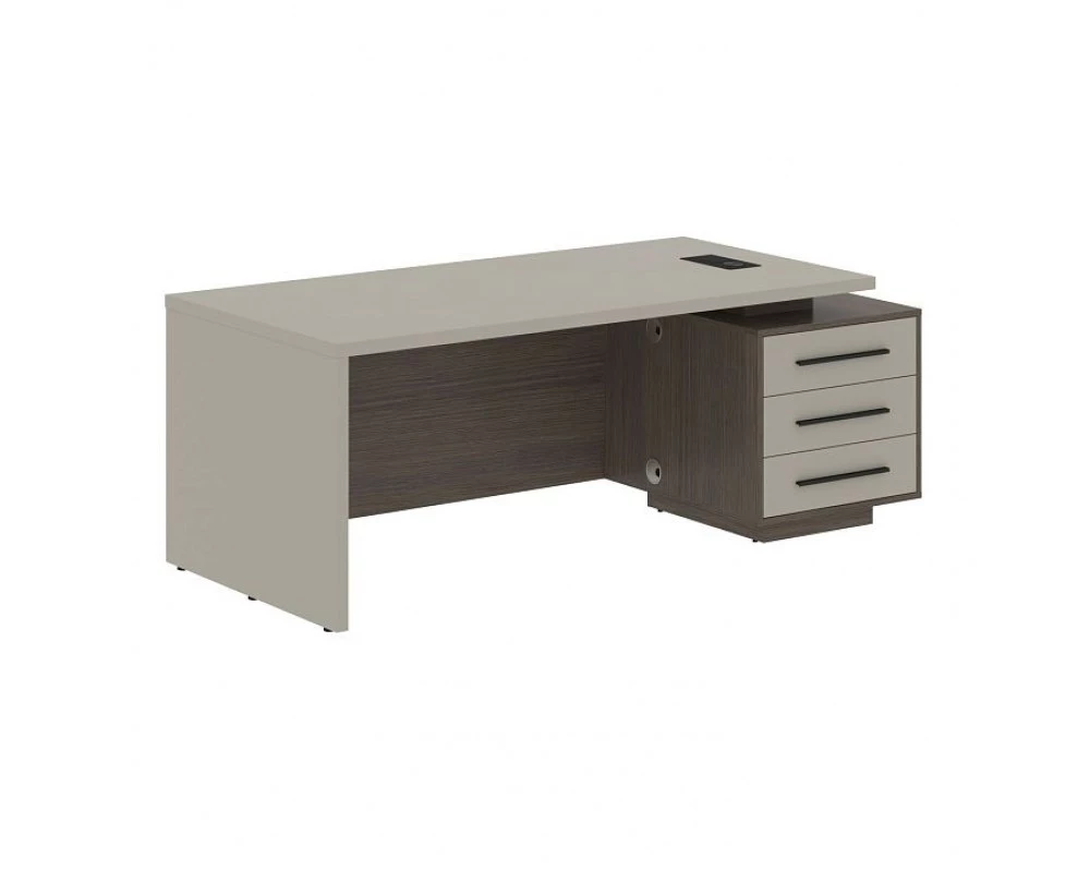 Стол руководителя с тумбой, правый 2000х900х750 Velion