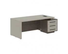 Стол руководителя с тумбой, правый 2000х900х750 Velion images