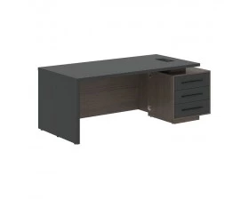 Стол руководителя с тумбой, правый 2000х900х750 Velion images