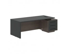 Стол руководителя с тумбой, правый 2200х900х750 Velion images
