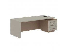 Стол руководителя с тумбой, правый 2200х900х750 Velion images