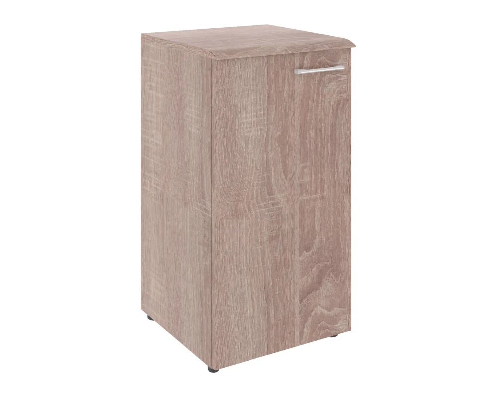 Шкаф колонка с глухой малой дверью и топом Вейв / Wave