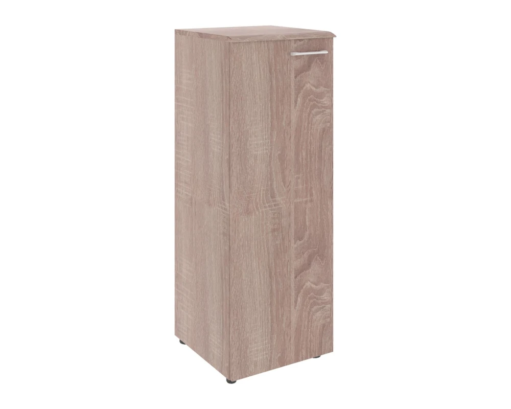 Шкаф колонка с глухой средней дверью и топом Вейв / Wave