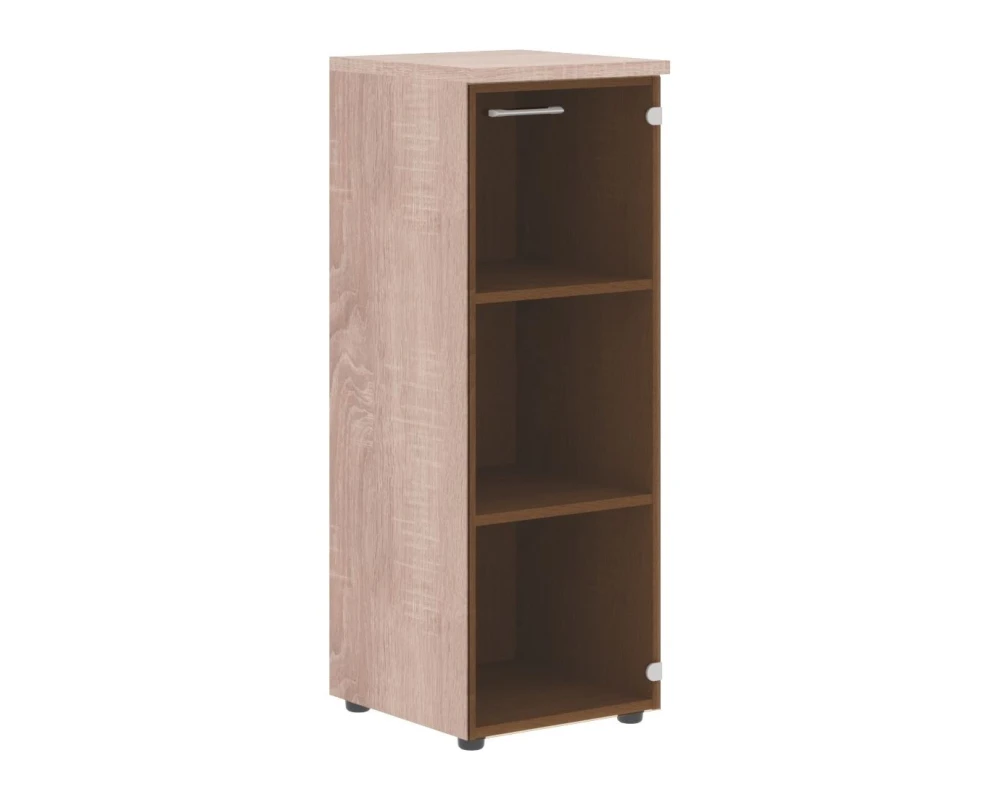 Шкаф колонка со стеклянной дверью и топом Xten