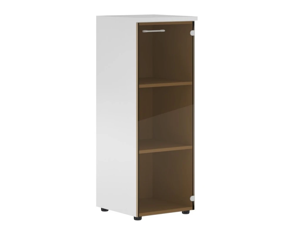 Шкаф колонка со стеклянной дверью и топом Xten