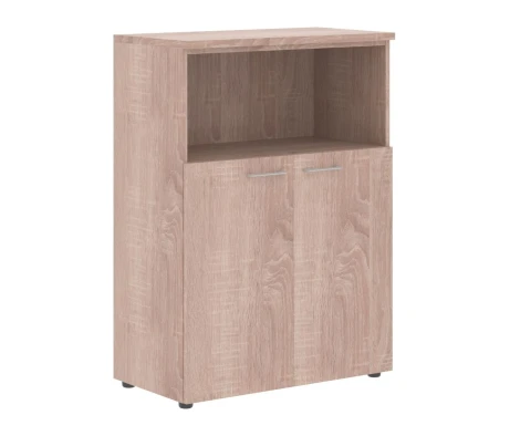 Шкаф с глухими малыми дверьми, полкой и топом Xten