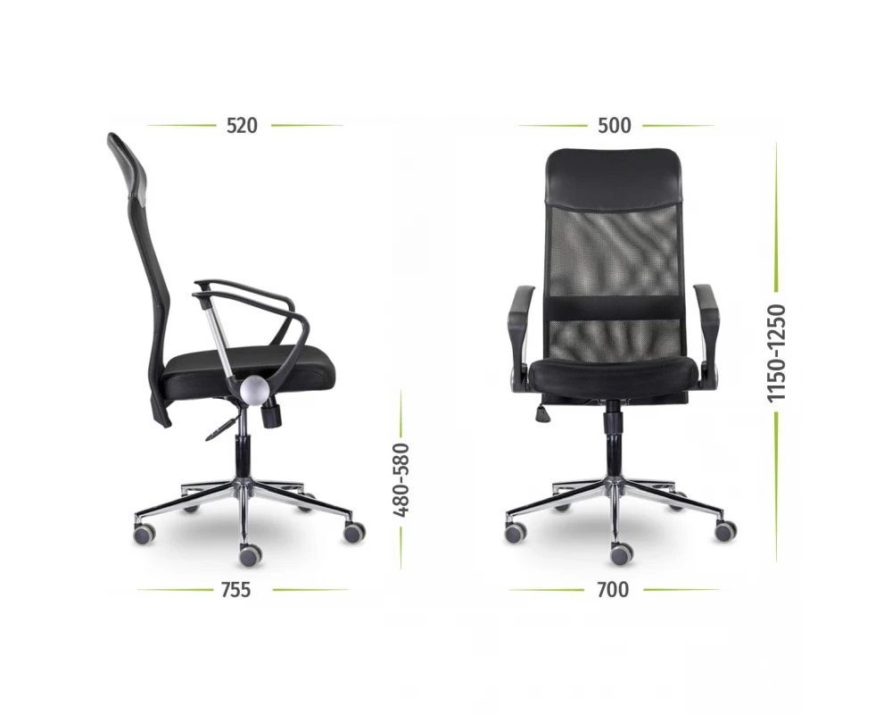 Кресло Директ Лайт МС-040 В хром