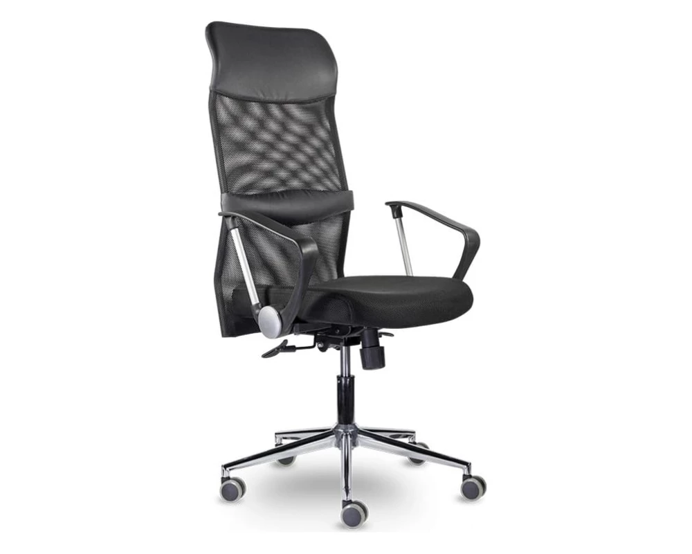 Кресло Директ Люкс МС-040 В хром