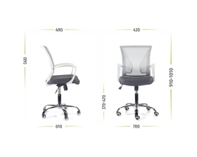 Кресло Энжел М-800 WHITE CH images