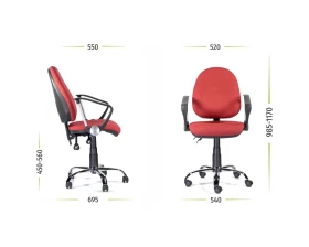 Кресло Мартин Люкс Нептун хром images