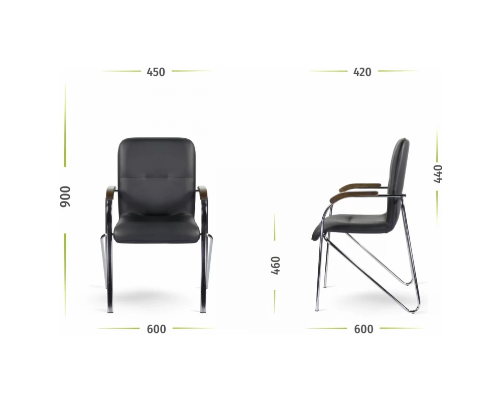 Стул Самба D/хром