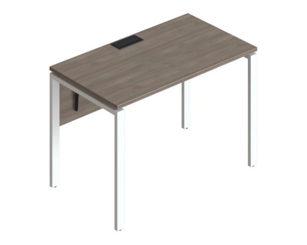 Стол прямой на металлических опорах ФТМ-120+ФМК-120+ФЦ-120 Форма