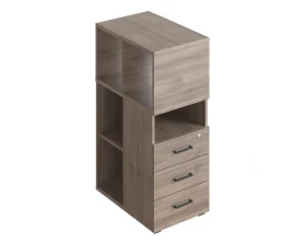 Тумба приставная с надстройкой ФПЛ+ФНС-1 Форма images