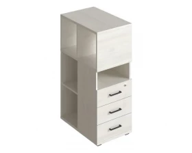 Тумба приставная с надстройкой ФПЛ+ФНС-1 Форма images