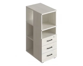 Тумба приставная с надстройкой ФПЛ+ФНС-3 Форма images