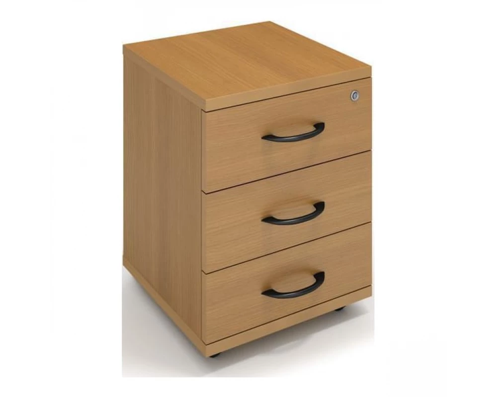 Тумба подкатная с замком ТП-02 Менеджер