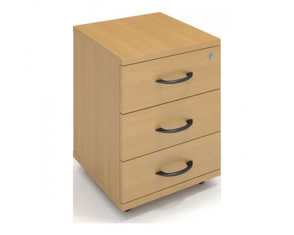 Тумба подкатная с замком ТП-02 Менеджер