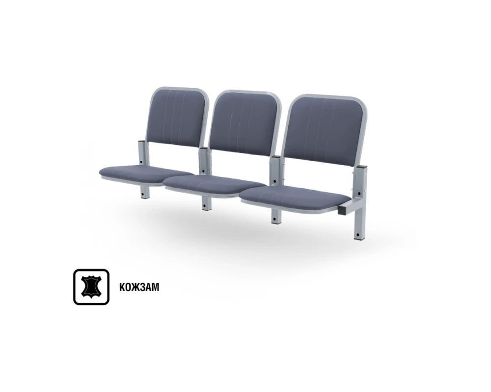 Многоместная разборная секция Эра лайт (крепится к стене)