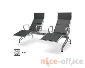 Многоместная секция Aero-шезлонг PU 4П со столиком images