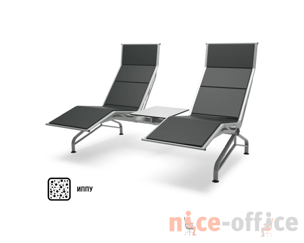 Многоместная секция Aero-шезлонг PU БП со столиком