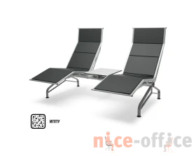 Многоместная секция Aero-шезлонг PU БП со столиком images