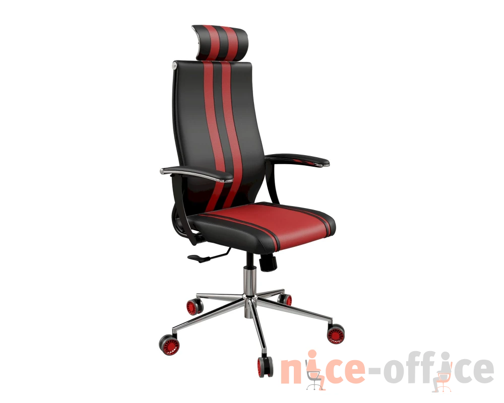 Кресло SynchroSit 10 B2-187U - Extra (M20.B23.G18.W32) (Черный-Красный)