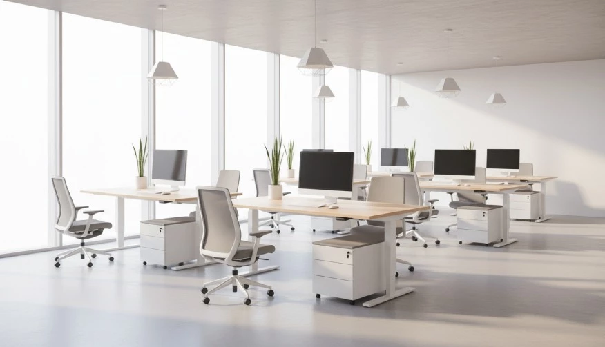 Как организовать офис в стиле минимализм: советы по подбору мебели