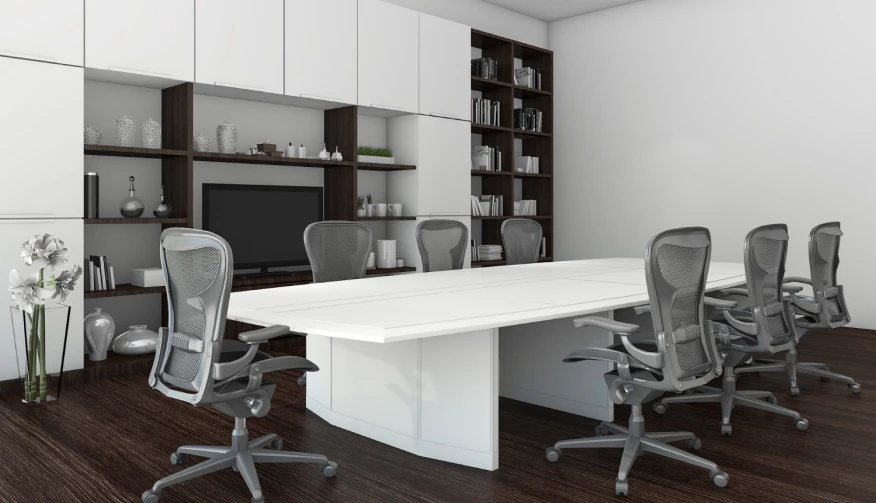 Современные тренды в дизайне офисной мебели 2025 года