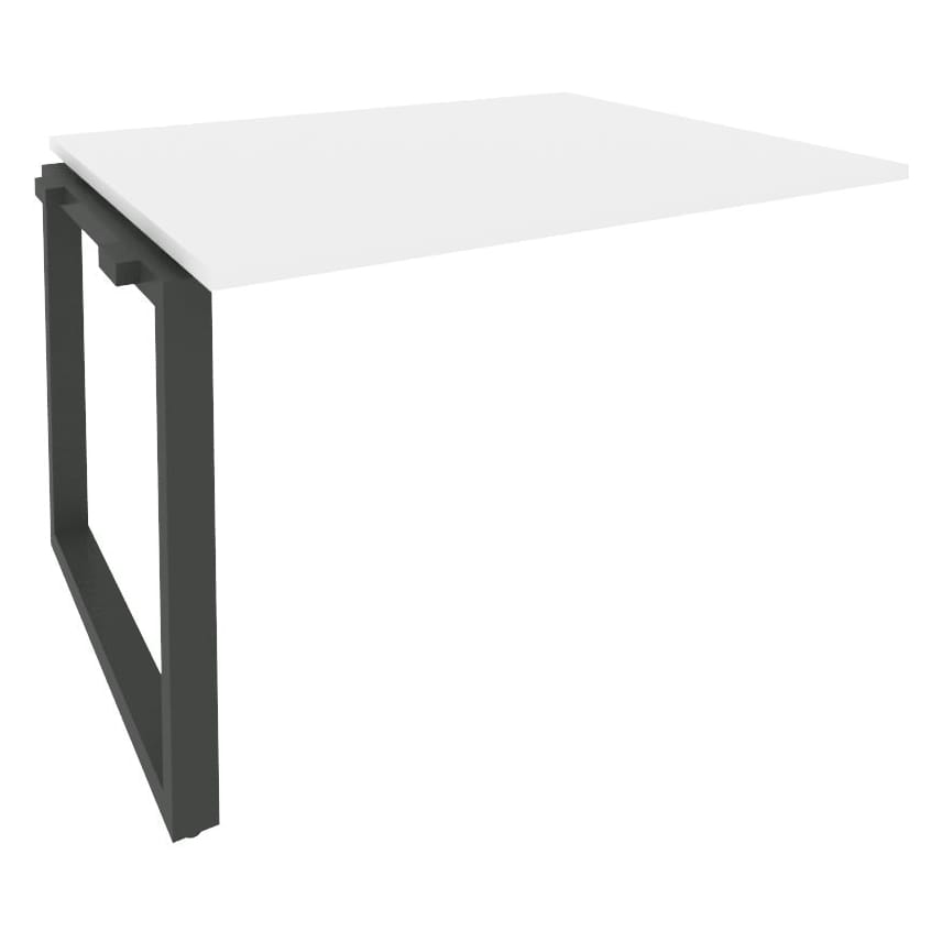 Проходной наборный элемент переговорного стола на О-образном м/к 1180x980x750 Onix