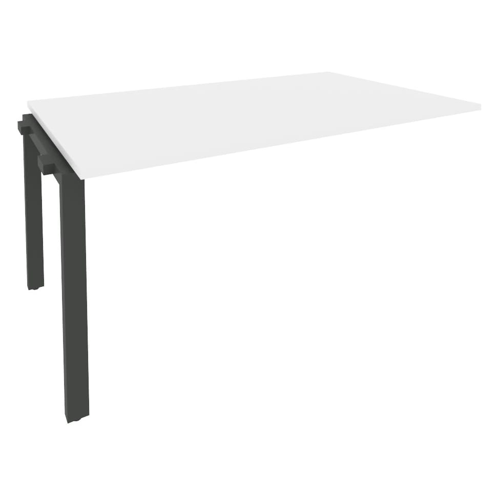 Проходной наборный элемент переговорного стола на П-образном м/к 1580x980x750 Onix